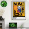 Mumford And Sons Live Show Music At Mortor City In Detroit MI On October 20 2025 Home Decor Poster Canvas