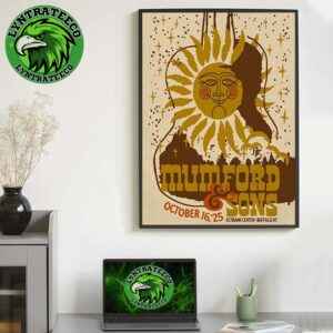 Mumford And Sons Live Concert At KeyBank Center In Buffalo NY On  October 16 2025 Home Decor Poster Canvas