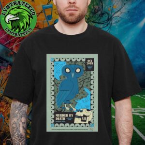 Murder By Death At Treefort Music Hall In Boise On October 20 2025 Unisex T-Shirt