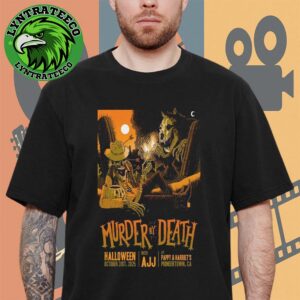 Murder By Death With AJJ At Pappy And Harriets In Pioneertown  CA On Octorber 31 2025 Unisex T-Shirt