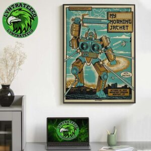 My Morning Jacket Live Concert At Megacorp Pavilion In New Port KY On October 20 2025 Home Decor Poster Canvas