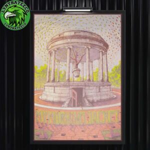 My Morning Jacket Live Show Music In Boston MA  On October 13 2025 Home Decor Poster Canvas