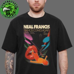 Neal Francis Tour At Saltshed In Chicago IL On November 29 2025 Unisex T-Shirt