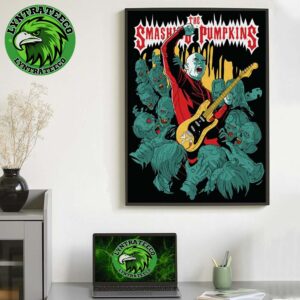 New The Smashing Pumpkins For Halloween 2025 Home Decor Poster Canvas