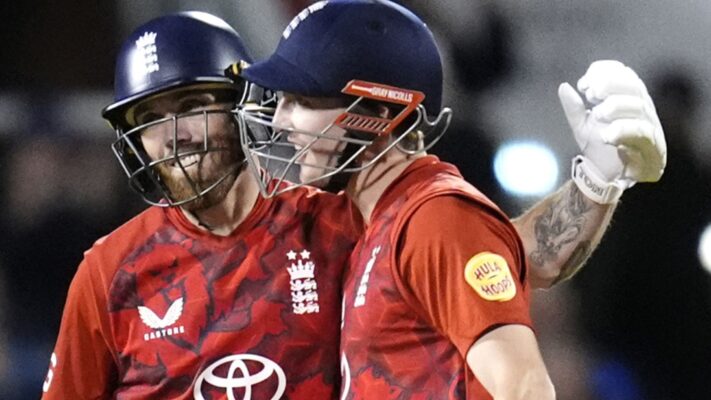 New Zealand Vs England Second T20I Phil Salt And Adil Rashid Lead Tourists To Record 65 Run Victory At Hagley Oval On October 20 2025