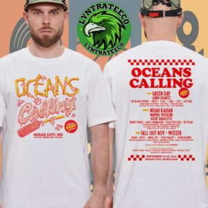 Oceans Calling Live Show Music For Full Lineup and Highlights At Ocean City In Maryland On September 26 To 28 2025 Unisex T-Shirt