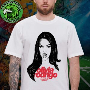 Olivia Rodrigo For Show New York City On October 23 2025 Unisex T-Shirt