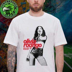 Olivia Rodrigo Live Concert For Show New York City On October 23 2025 Unisex T-Shirt