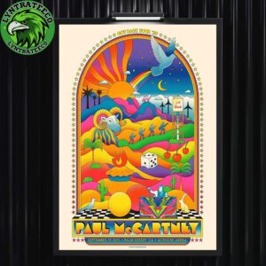 Paul McCartney At Acrisure Arena In Palm Desert CA On September 29 2025 Home Decor Poster Canvas