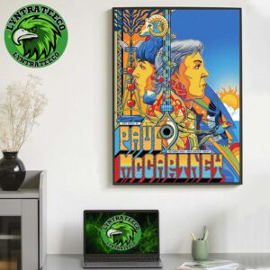 Paul McCartney For Got Back 25 At Bok Center In Tulsa On October 22 2025 Home Decor Poster Canvas