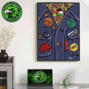 Paul Weller For Gaza Troxy London On October 17 2025 Home Decor Poster Canvas