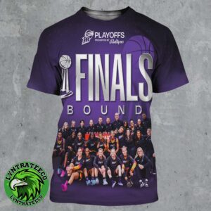 Phoenix Mercury 2025 WNBA Finals Bound All Over Print Shirt