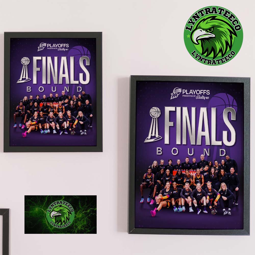 Phoenix Mercury 2025 WNBA Finals Bound Home Decor Poster Canvas