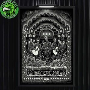 Queens Of The Stone Age At The Catacombs In Toronto ON On Octorber 05 2025 Home Decor Poster Canvas
