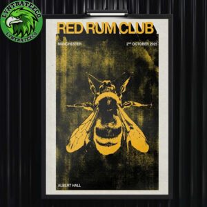Red Rum Club At Albert Hall In Manchester UK On Octorber 02 2025 Home Decor Poster Canvas