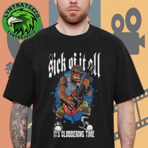 Sick Of It All For It Is Clobbering Time On Octorber 2025 Unisex T-Shirt
