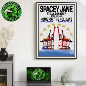 Spacey Jane At Aragon Ballroom In Chicago IL On December 19 And 20 2025 Home Decor Poster Canvas