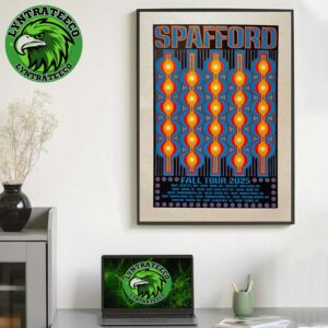 Spafford For Fall Tour Sechdule On October And November 2025 Home Decor Poster Canvas
