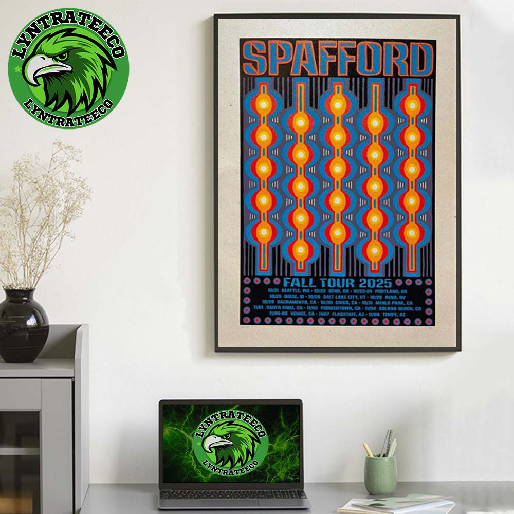 Spafford For Fall Tour Sechdule On October And November 2025 Home Decor Poster Canvas Spafford For Fall Tour Sechdule On October And November 2025 Home Decor Poster Canvas