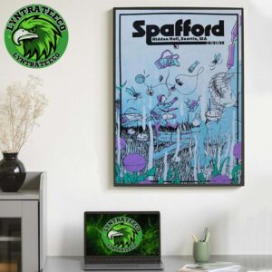 Spafford Live Show Music At Hidden Hall In Seattle WA On October 21 2025 Home Decor Poster Canvas