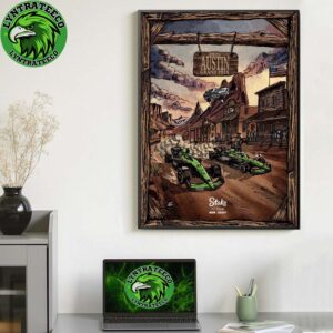 Stake F1 Team Kick Sauber For Austin Grand Prix 2025 Home Decor Poster Canvas