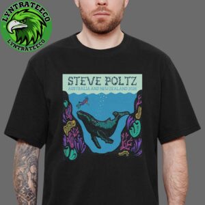 Steve Poltz For Australia And New Zeland Tour Sechdule 2026 Unisex T-Shirt