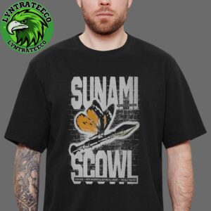 Sunami Scowl With whispers At The Nile Theater In Mesa AZ On October 16 2025 Unisex T-Shirt