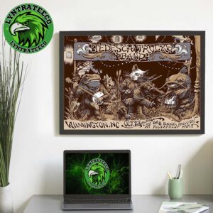 Tedeschi Trucks Band Live At Oak Bank Pavilion Riverfront Park In Wilmingon NC On October 22 2025 Home Decor Poster Canvas