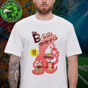 The B52s And Devo Live Concert At Ameris Bank Amphitheatre In Alpharetta GA On October 25 2025 Unisex T-Shirt