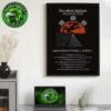 Billy Strings Live Show Music At The Orion Amphitheater In Huntsville AL On October 23 To 25 2025 Home Decor Poster Canvas