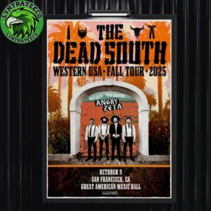 The Dead South At Great American Music Hall In San Francisco CA On Octorber 09 2025 Home Decor Poster Canvas