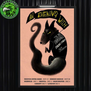 The Joy Formidable For Live Show Music Tour Sechdule On  November And December 2025 Home Decor Poster Canvas