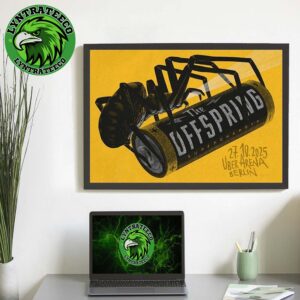 The Offspring At Germany Concert In Uber Arena Berlin On October 27 2025 Home Decor Poster Canvas