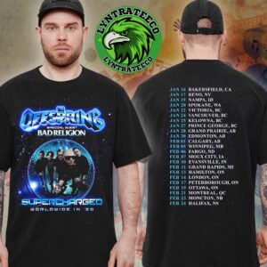 The Offspring For Supercharged Worldwide Tour Sechdule On January And February 2026
