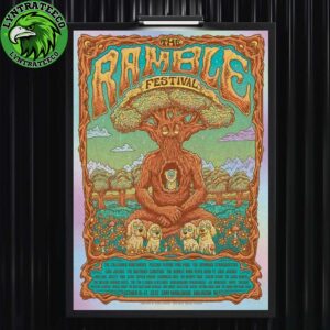 The Ramble Festival At Camp Ramblewood In Darlington Maryland On October 10 To 12 2025 Home Decor Poster Canvas