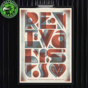 The Revivalists At Red Rocks Amphitheater In Morrison CO On October 09 2025 Home Decor Poster Canvas
