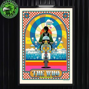 The Who Quadrophenia 60th Anniversary Series 2025 Home Decor Poster Canvas