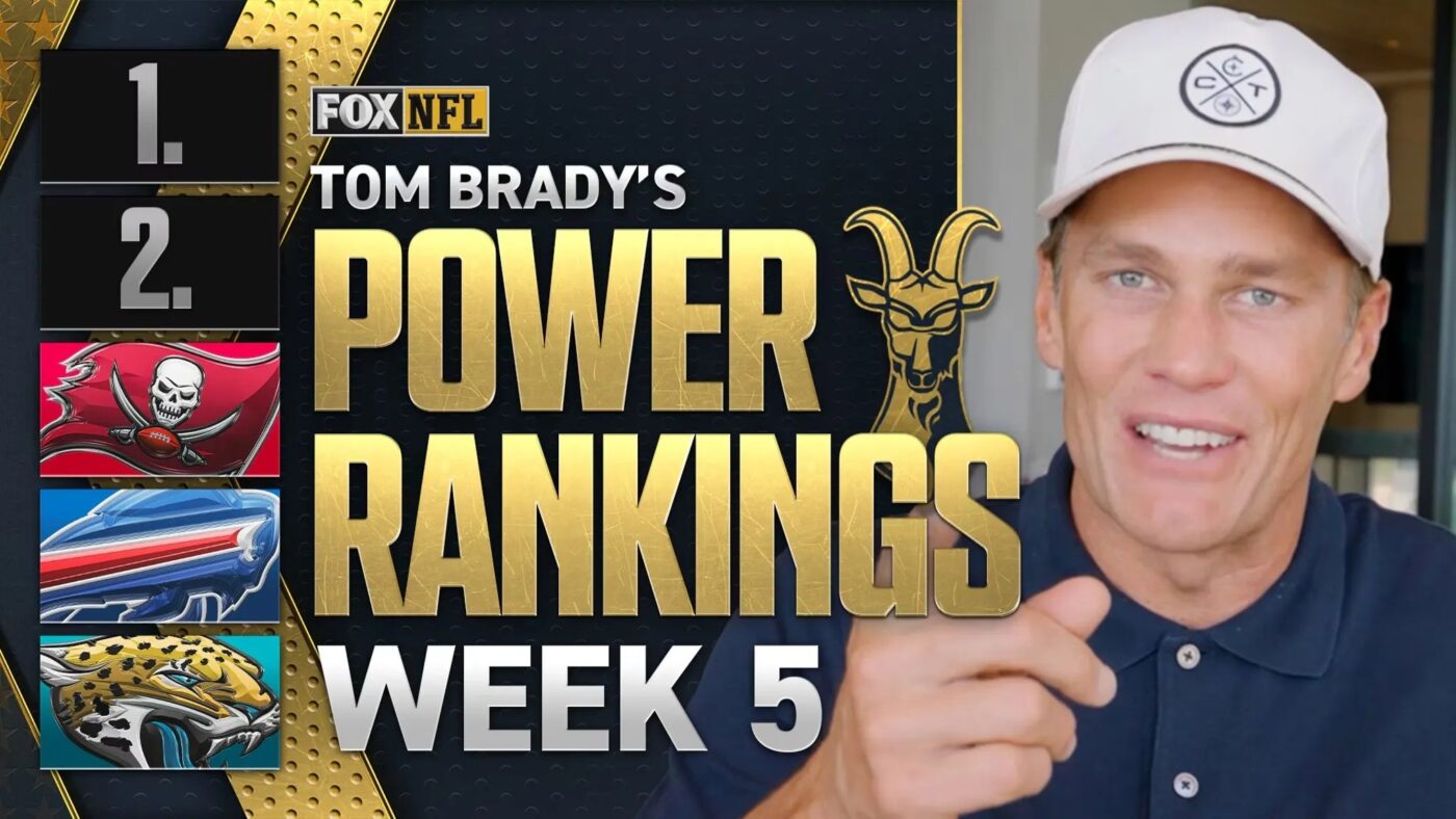 Tom Brady Of NFL Power Rankings On October 07 2025