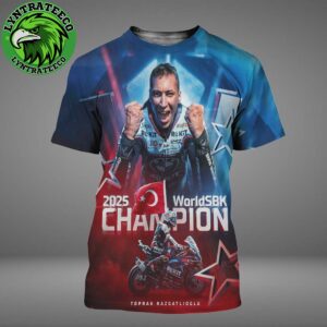 Toprak Razgatlioglu Of BMW For WorldSBK Champions 2025 All Over Print Shirt