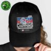 Toronto Blue Jays 2025 AL Division Series Champions MLB American League Division Series Team Logo Adjustable Cap Hat Snapback