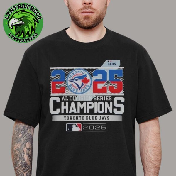 Toronto Blue Jays 2025 AL Division Series Champions MLB American League Division Series Team Logo Classic T-Shirt