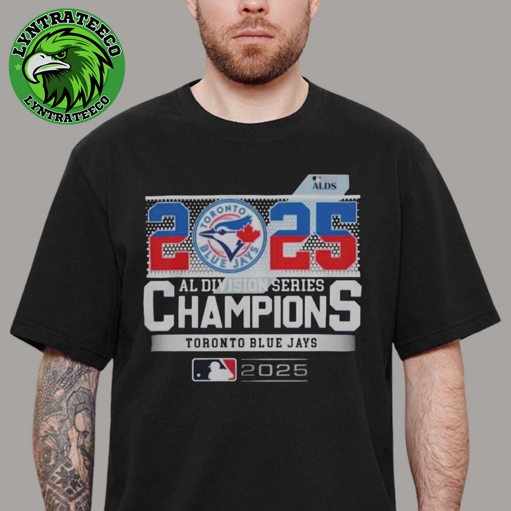 Toronto Blue Jays 2025 AL Division Series Champions MLB American League Division Series Team Logo Classic T-Shirt