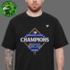 Toronto Blue Jays And Nike For American League Champions MLB World Series 2025 Unisex T-Shirt Toronto Blue Jays And Nike For American League Champions MLB World Series 2025 Unisex T-Shirt