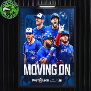 Toronto Blue Jays For American League Division Series Champions Postseason MLB 2025 Home Decor Poster Canvas