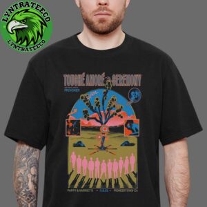 Touche Amore Ceremony Live Concert At Pappy And Harriets In Pioneertown CA On November 08 2025 Unisex T-Shirt