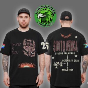 Travis Scott Live Concert Joburg For South Africa Circus Maximus World Tour 2025 On October 11 2025 Unisex T-Shirt