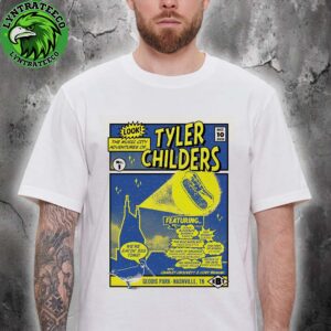 Tyler Childers With Charley Crockett And Cory Branan At Geodis Park In Nashville TN On October 10 2025 Unisex T-Shirt
