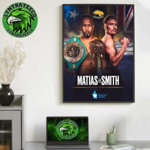 WBC Battle Face To Face Subriel Matias VS Dalton Smith At Barclays Center In Brooklyn NY On November 10 2025 Home Decor Poster Canvas