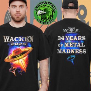 Wacken Open Air For 34 Years Of Metal Madness Merchandise 2025 Unisex T-Shirt
