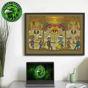 Widespread Panic At Riverside Theater In Milwaukee WI On October 24 To 26 2025 Home Decor Poster Canvas